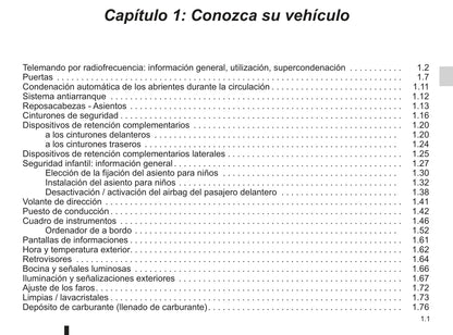 2012-2013 Renault Modus/Grand Modus Owner's Manual | Spanish