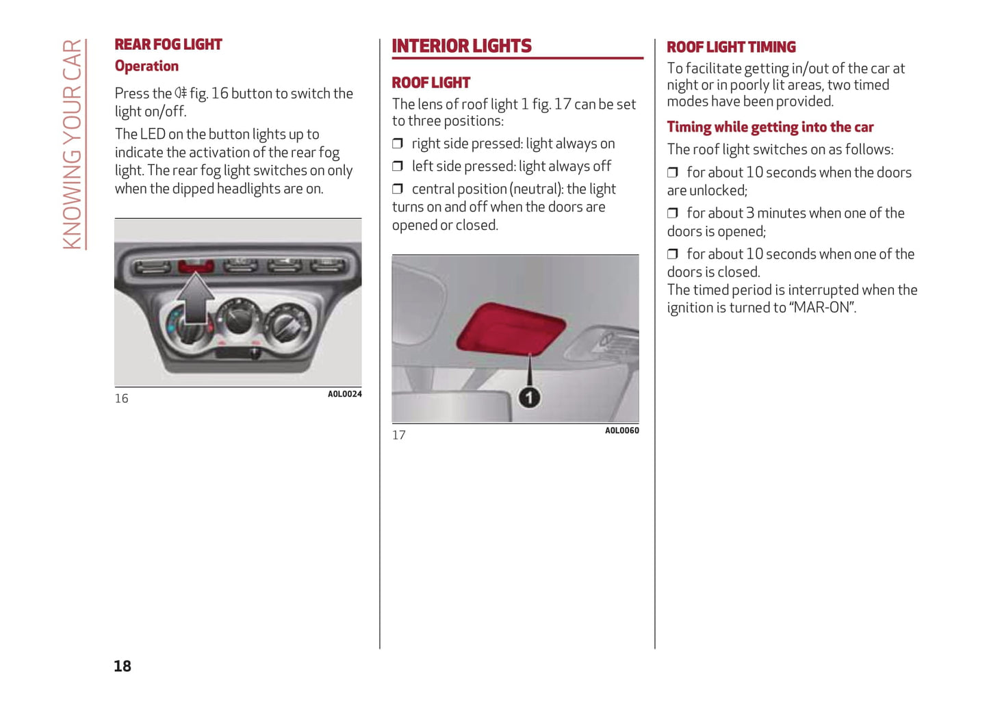 2013-2017 Alfa Romeo 4C Owner's Manual | English