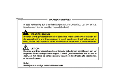 2006-2007 Hyundai Matrix Bedienungsanleitung | Niederländisch