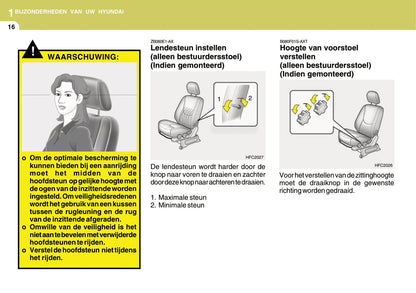 2006-2007 Hyundai Matrix Bedienungsanleitung | Niederländisch