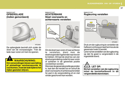 2006-2007 Hyundai Matrix Bedienungsanleitung | Niederländisch