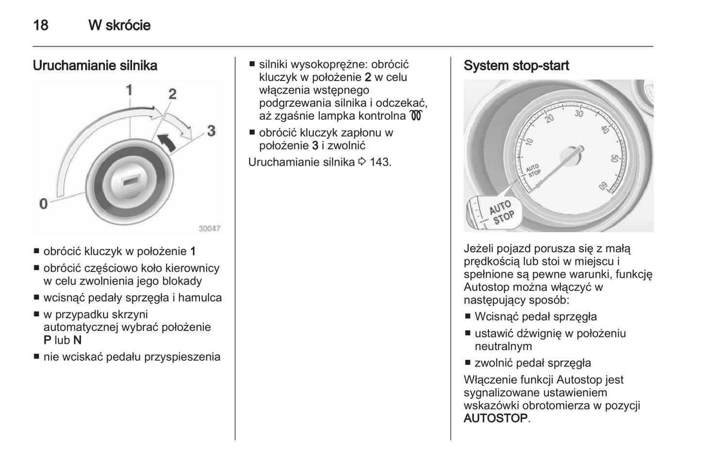 2013 Opel Meriva Owner's Manual | Polish