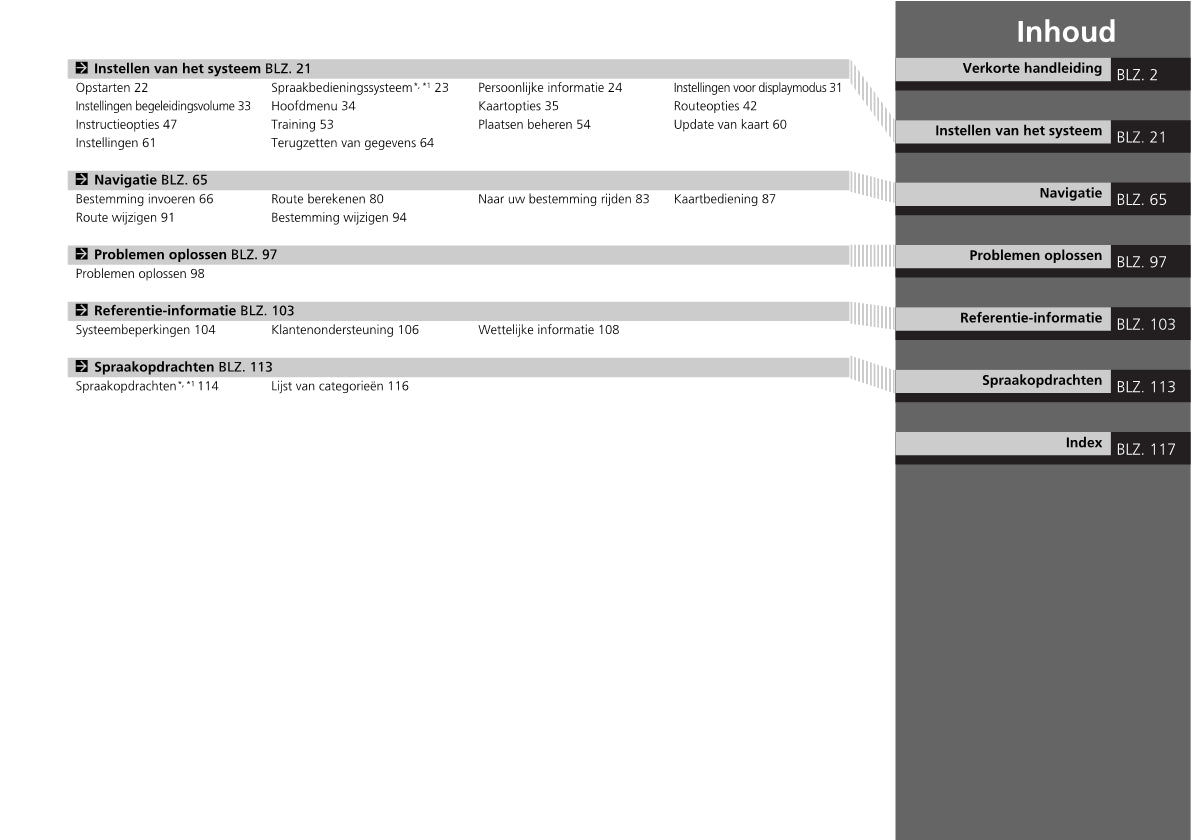 Honda HR-V E Navigatiesysteem Handleiding 2021 - 2023