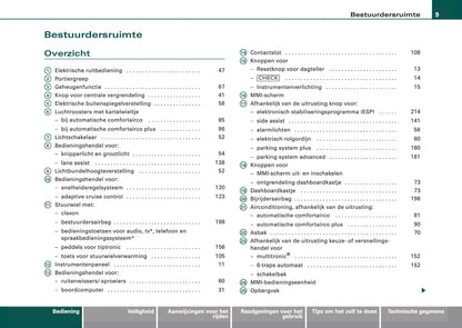 2008-2011 Audi A6 Bedienungsanleitung | Niederländisch