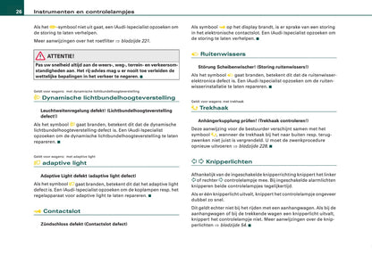 2008-2011 Audi A6 Bedienungsanleitung | Niederländisch