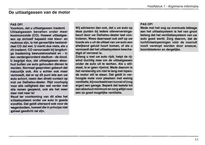 1999-2002 Daihatsu Move Bedienungsanleitung | Niederländisch