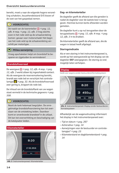 2016-2018 Audi Q2 Owner's Manual | Dutch