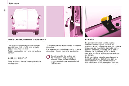 2014-2015 Citroën Berlingo Owner's Manual | Spanish