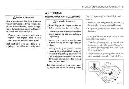 2000-2006 Daewoo Evanda Owner's Manual | Dutch