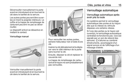 2019-2020 Opel Corsa Bedienungsanleitung | Französisch