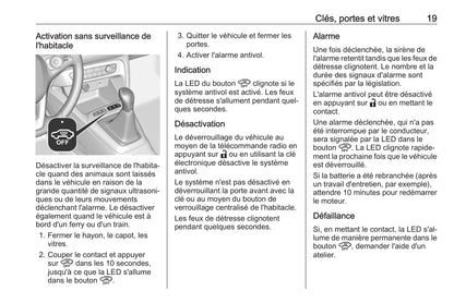 2019-2020 Opel Corsa Owner's Manual | French