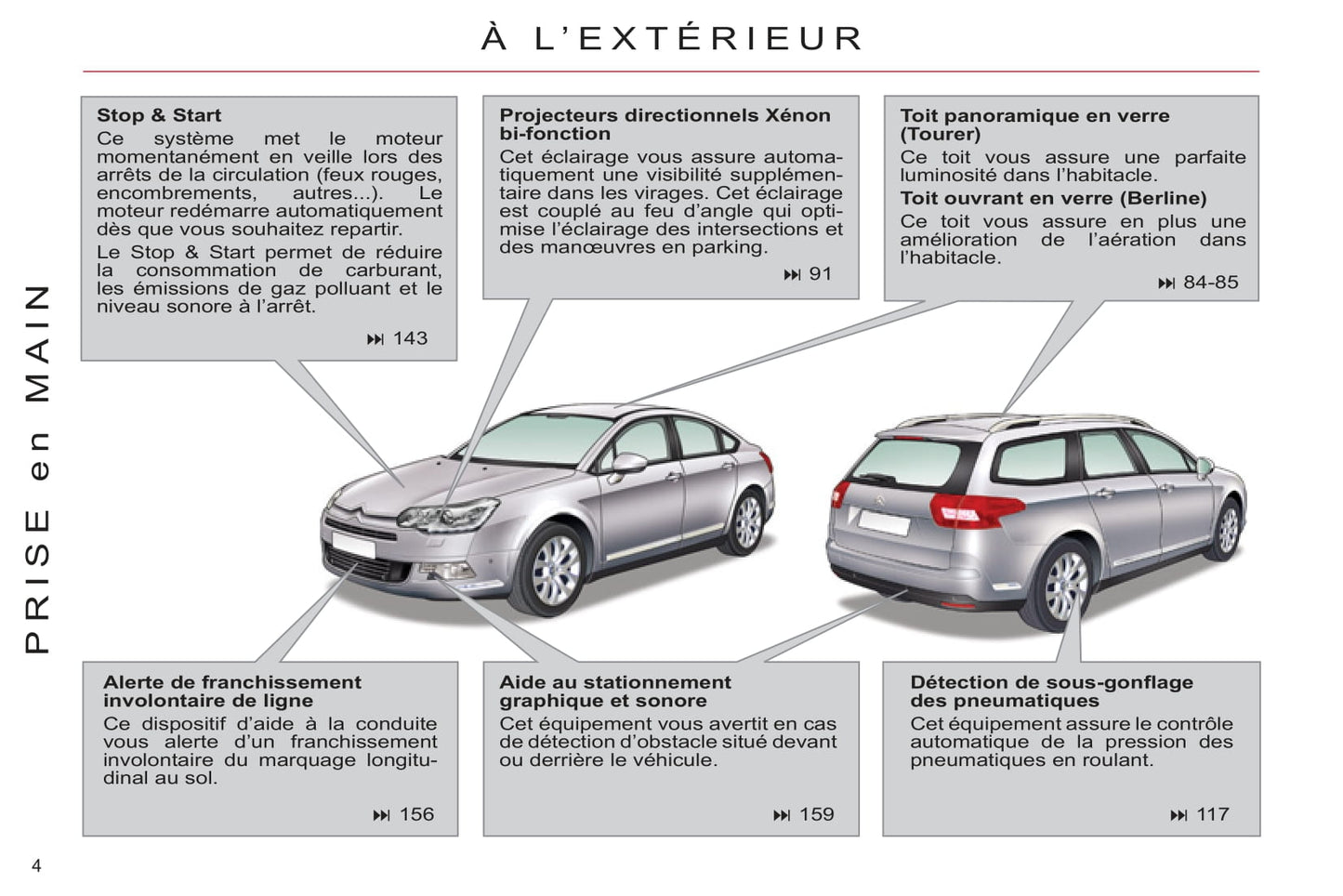 2011-2012 Citroën C5 Bedienungsanleitung | Französisch