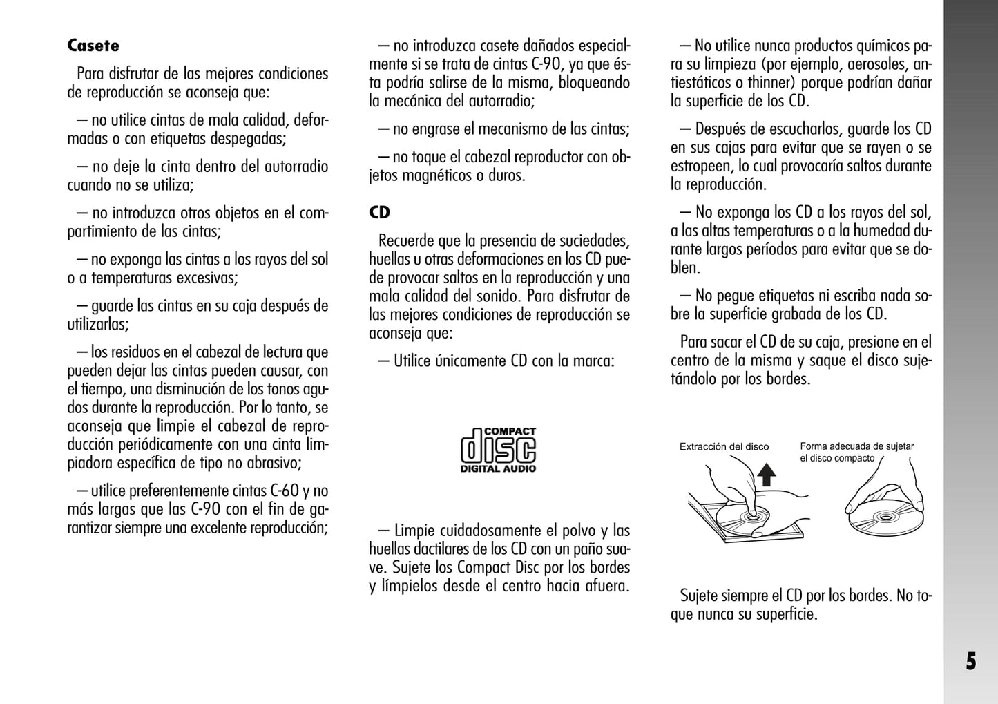 Alfa Romeo 156 / 156 GTA Autorradio Instrucciones 2004 - 2007