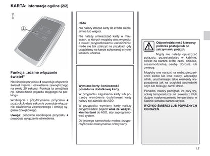 2020-2021 Renault Clio Owner's Manual | Polish