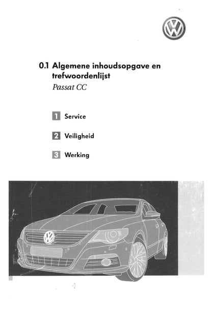 2008-2012 Volkswagen Passat Bedienungsanleitung | Niederländisch