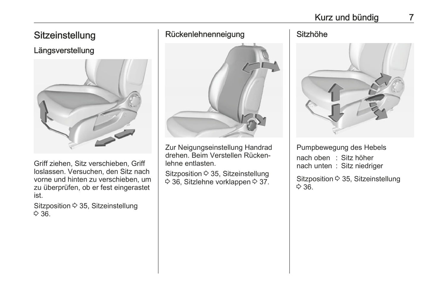 2016 Opel Adam Owner's Manual | German