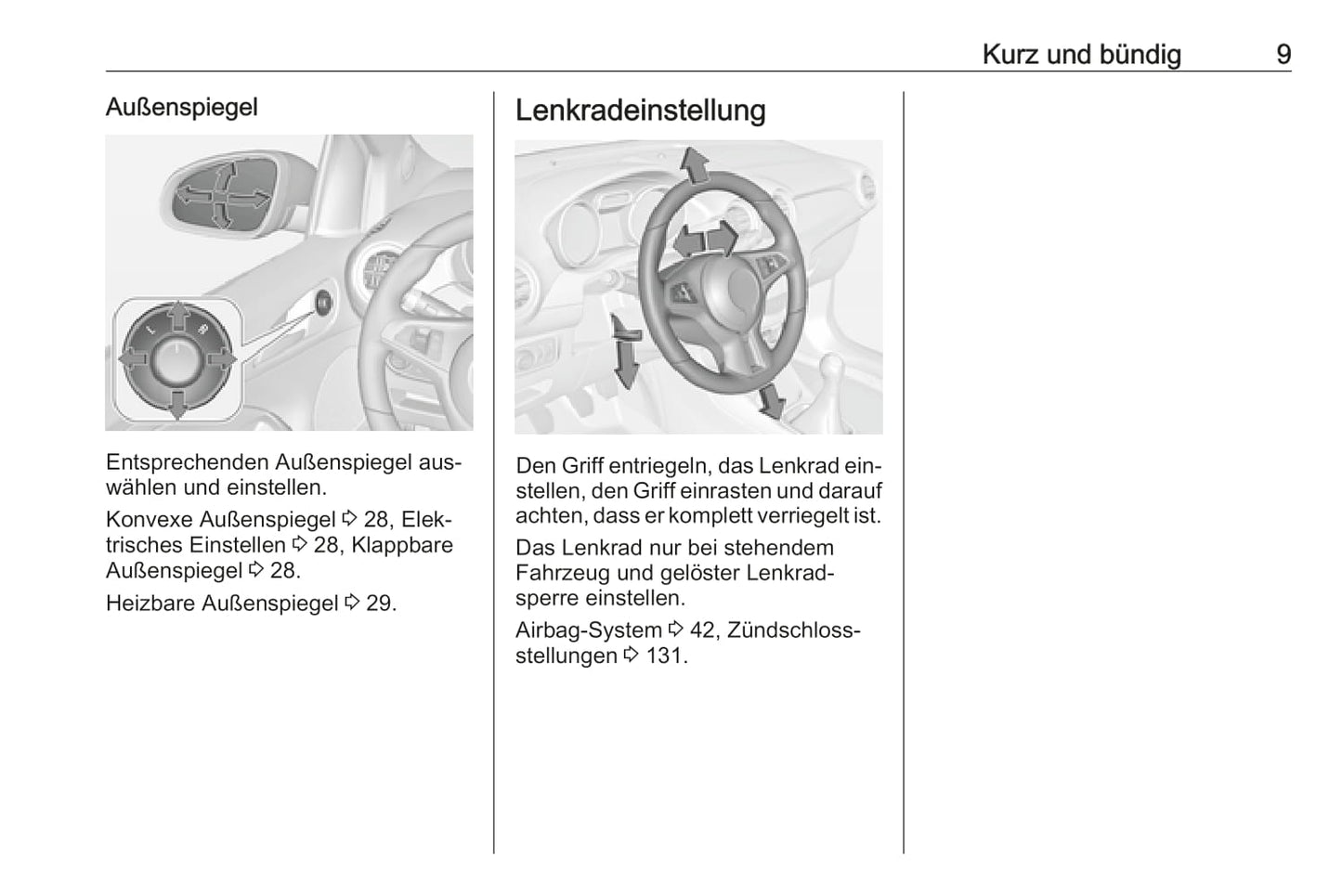 2016 Opel Adam Owner's Manual | German