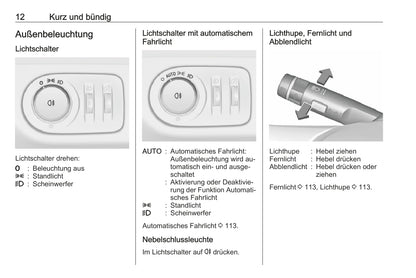 2016 Opel Adam Owner's Manual | German