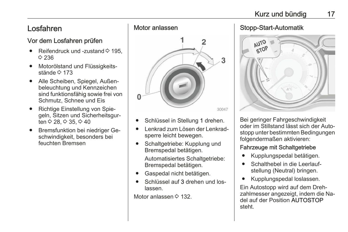 2016 Opel Adam Owner's Manual | German