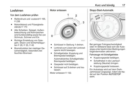 2016 Opel Adam Owner's Manual | German