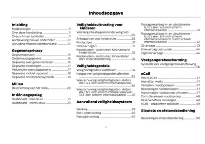 2021-2022 Ford Kuga Vignale Bedienungsanleitung | Niederländisch