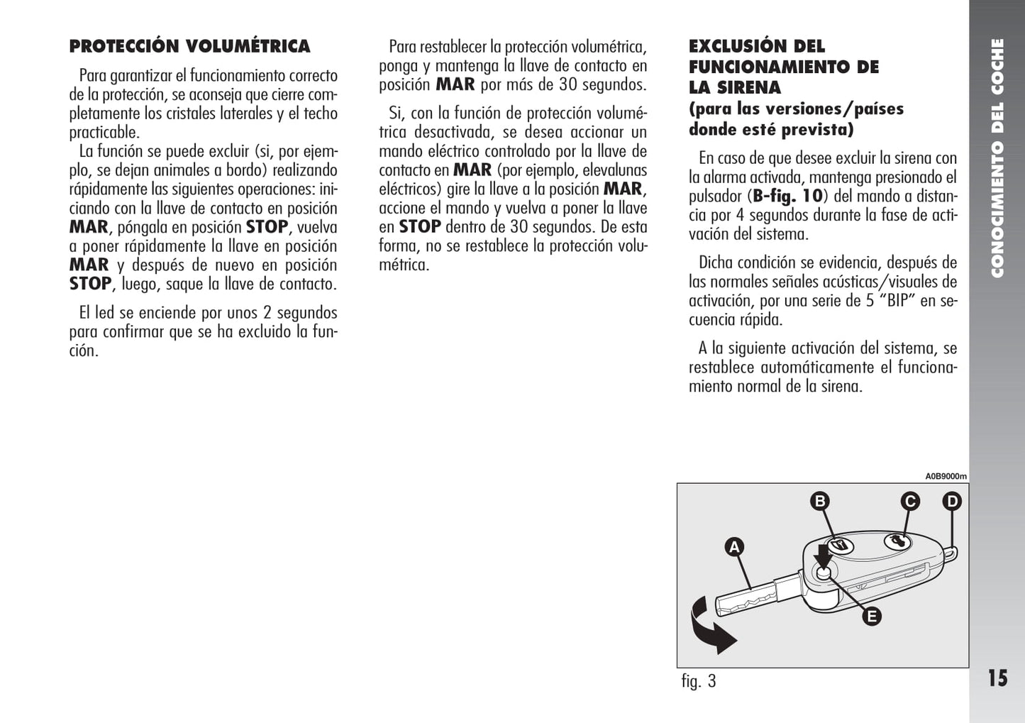 2003-2005 Alfa Romeo 156 Owner's Manual | Spanish