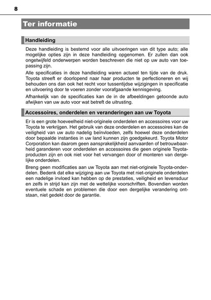 2019 Toyota Camry Hybrid Bedienungsanleitung | Niederländisch