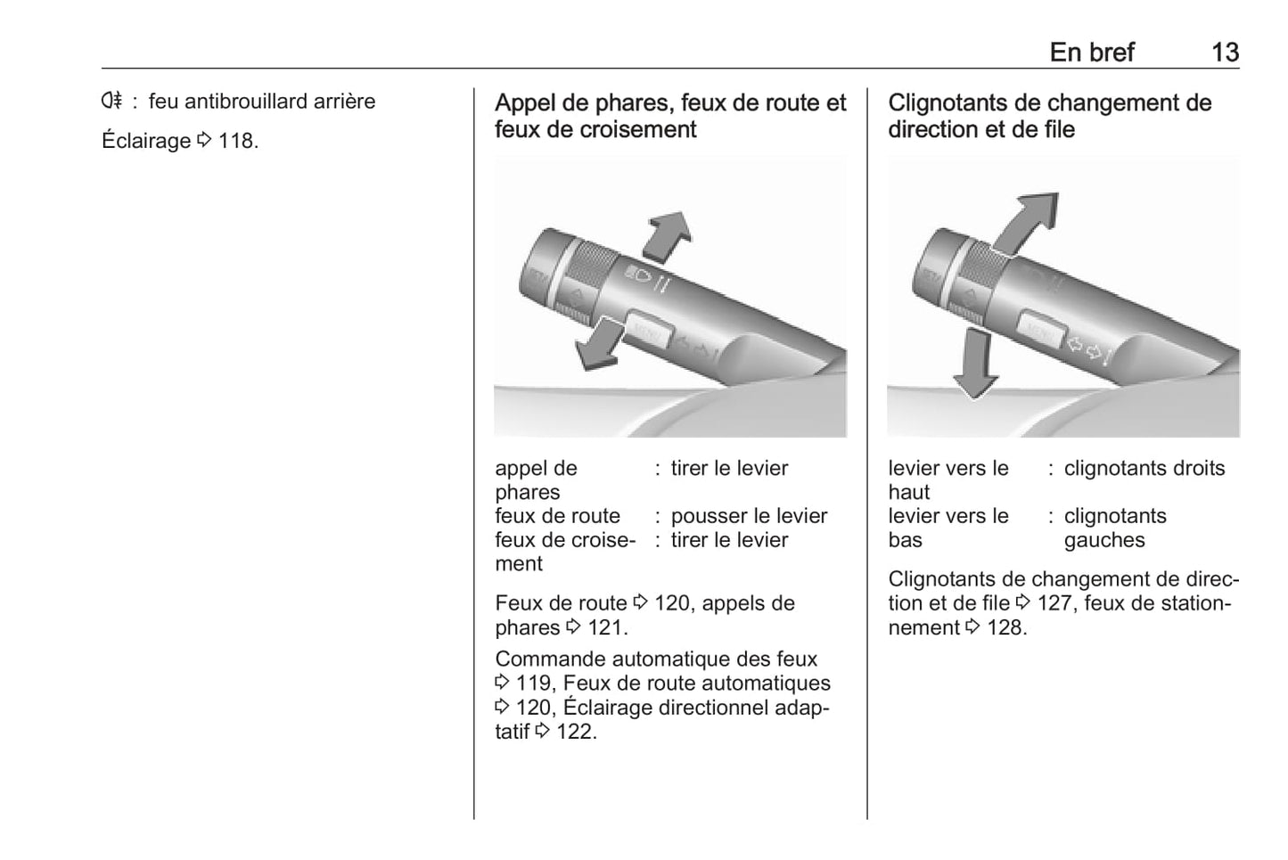 2018 Opel Cascada Owner's Manual | French