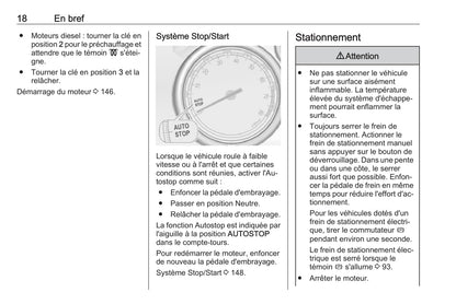 2018 Opel Cascada Owner's Manual | French