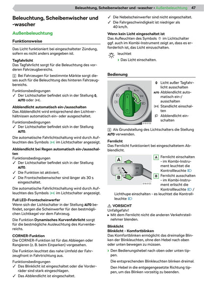 2019-2020 Skoda Superb iV Owner's Manual | German