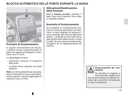 2019-2020 Renault Clio Bedienungsanleitung | Italienisch