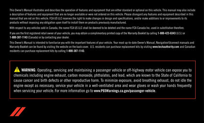 2021 Dodge Charger Bedienungsanleitung | Englisch
