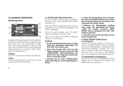 Navigation Bedienungsanleitung 2012 - 2013