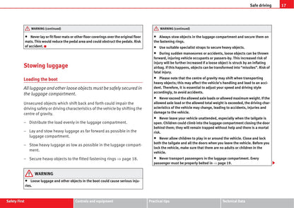 2009-2010 Seat Altea Freetrack Owner's Manual | English