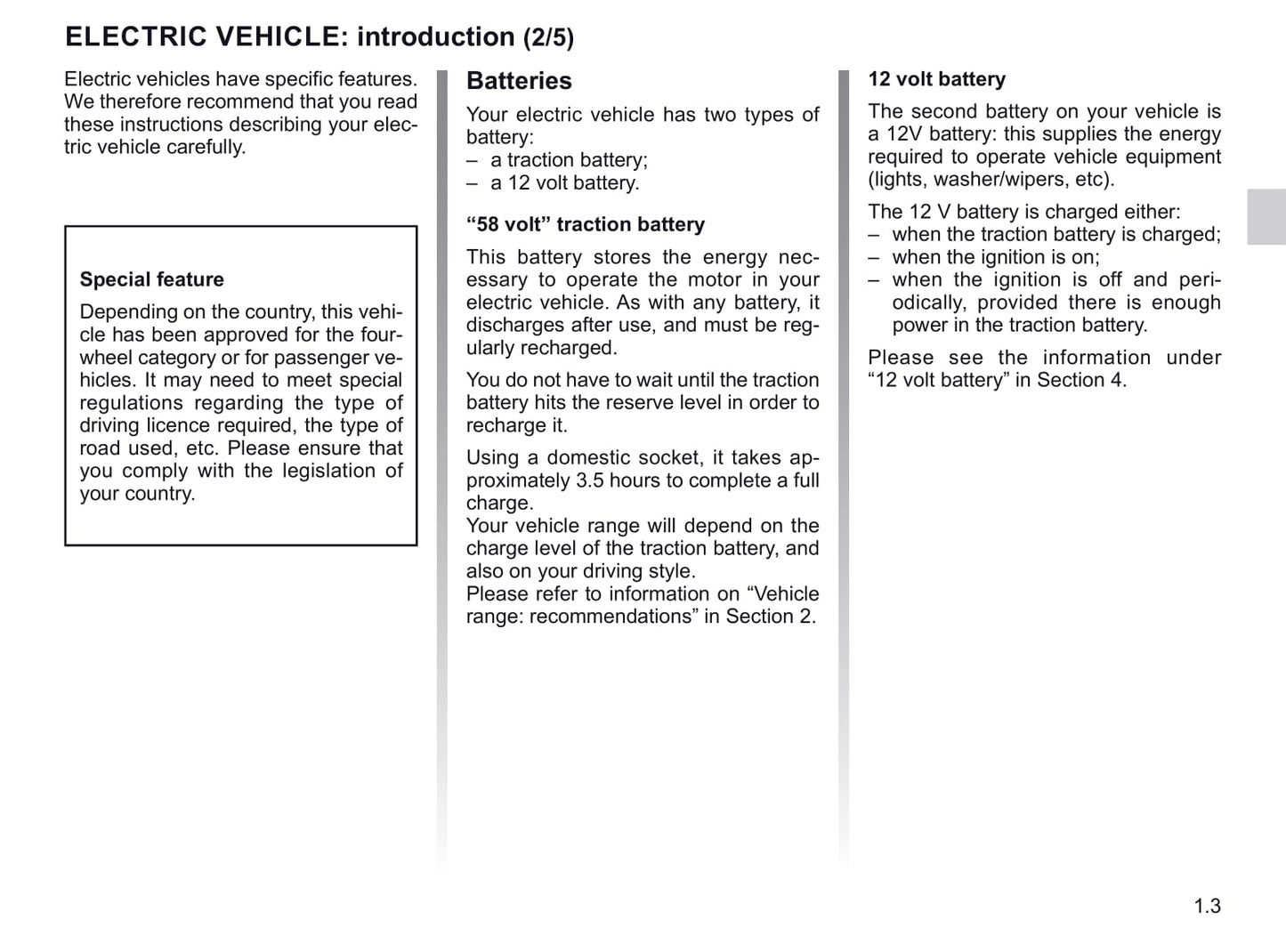 2019-2020 Renault Twizy Bedienungsanleitung | Englisch