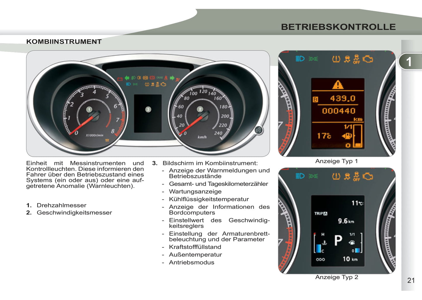 2011-2012 Peugeot 4007 Bedienungsanleitung | Deutsch