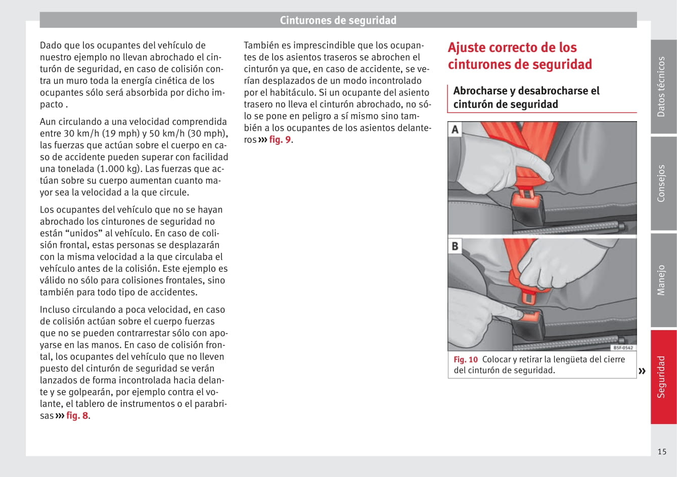 2009-2015 Seat Altea XL Owner's Manual | Spanish