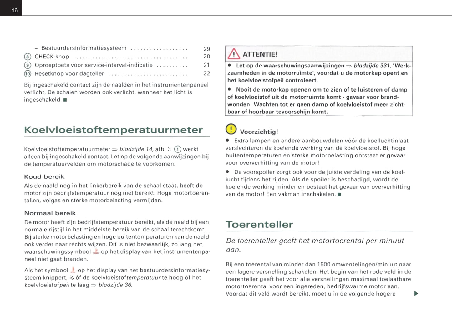 2004-2007 Audi A4 Bedienungsanleitung | Niederländisch