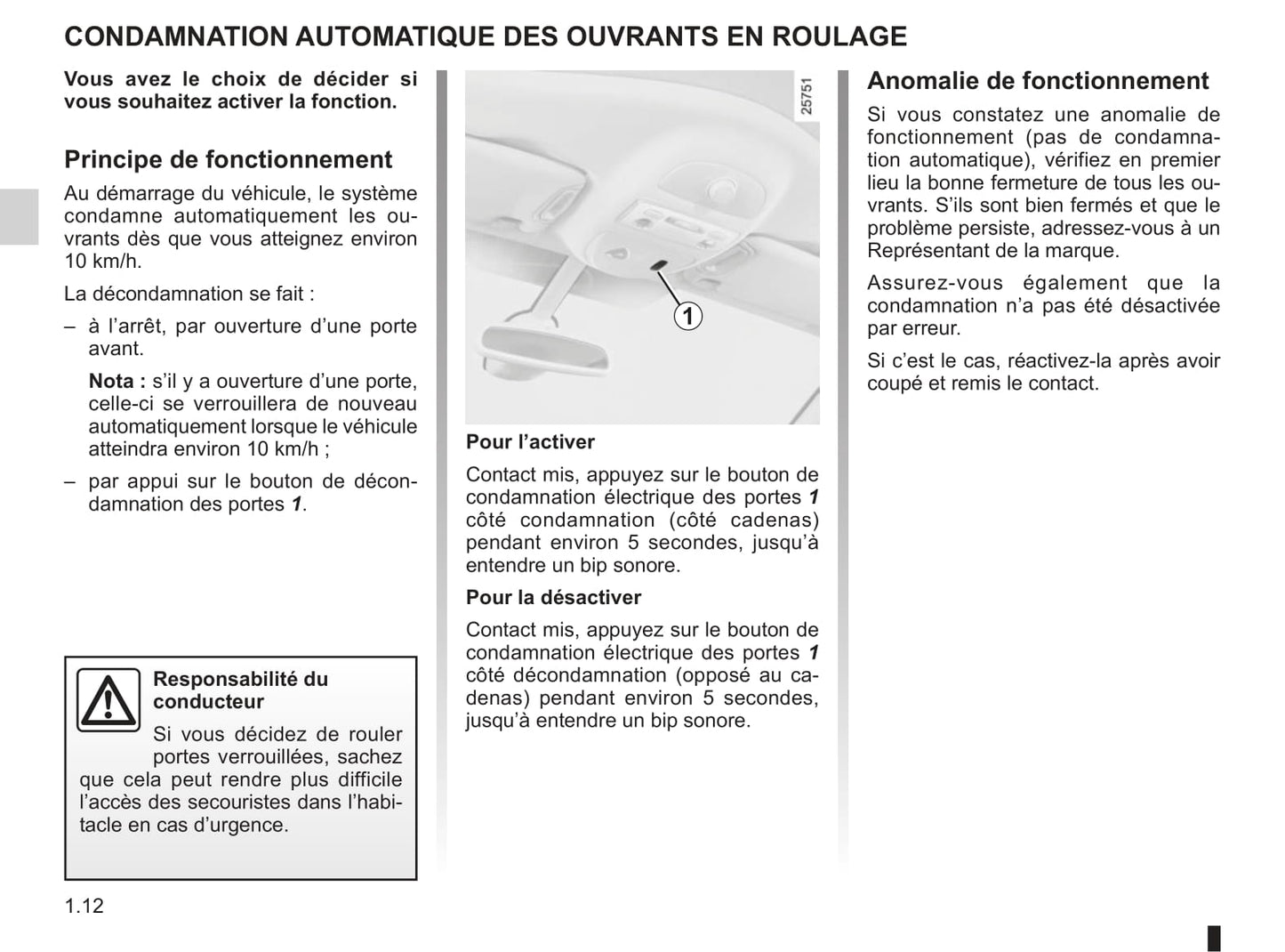 2011-2012 Renault Espace Bedienungsanleitung | Französisch