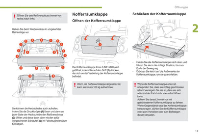 2017-2019 Citroën e-Mehari Owner's Manual | German