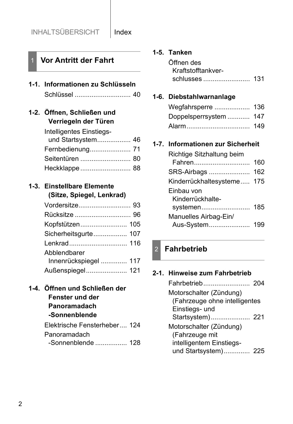 2016-2017 Toyota Verso Bedienungsanleitung | Deutsch