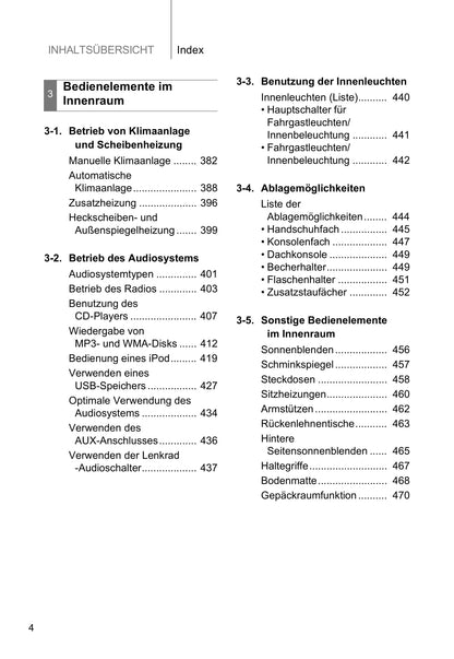 2016-2017 Toyota Verso Bedienungsanleitung | Deutsch