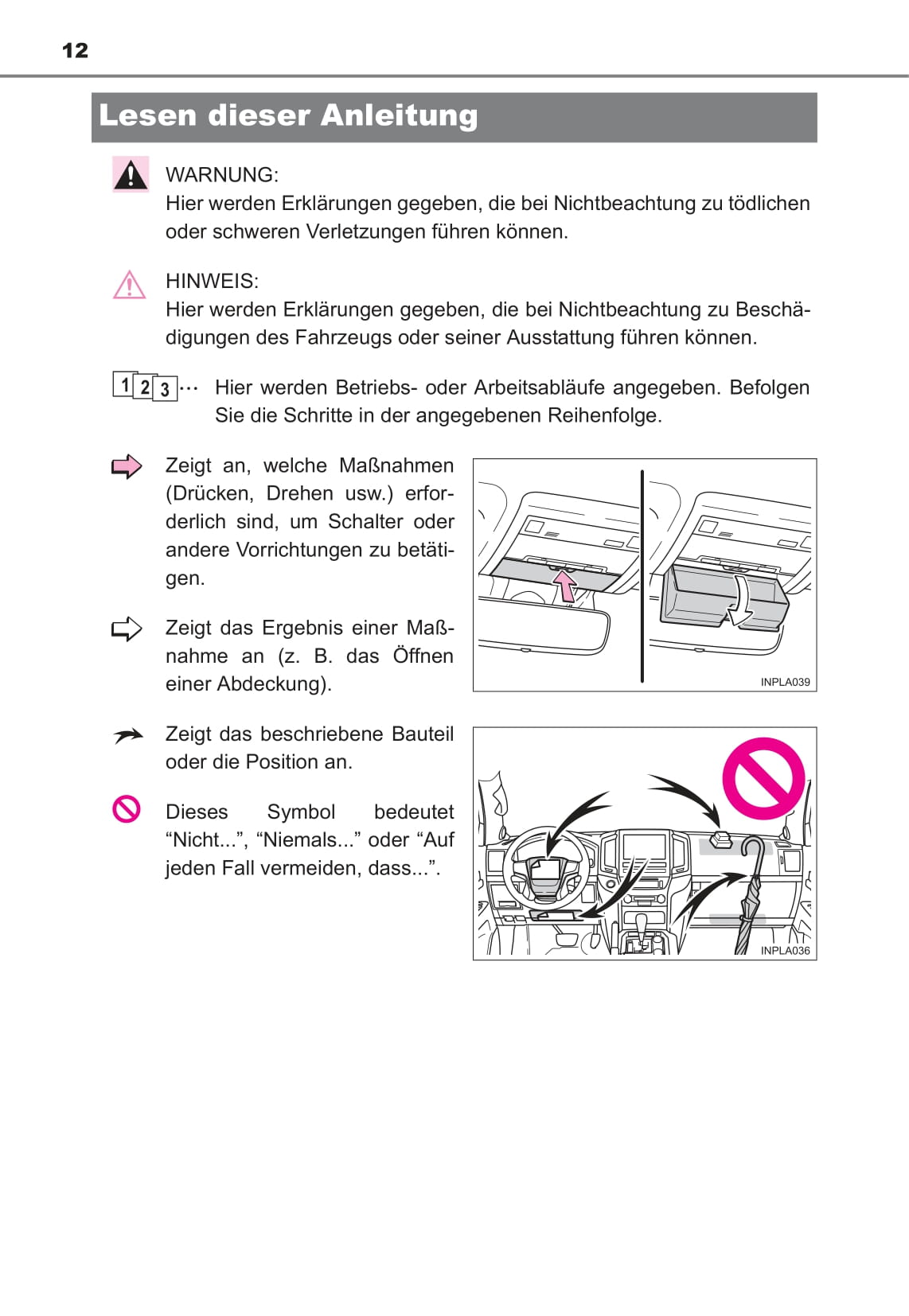 2015-2017 Toyota Land Cruiser Bedienungsanleitung | Deutsch