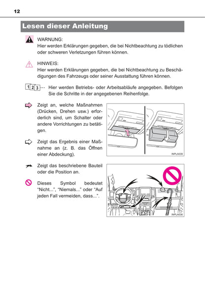 2015-2017 Toyota Land Cruiser Bedienungsanleitung | Deutsch