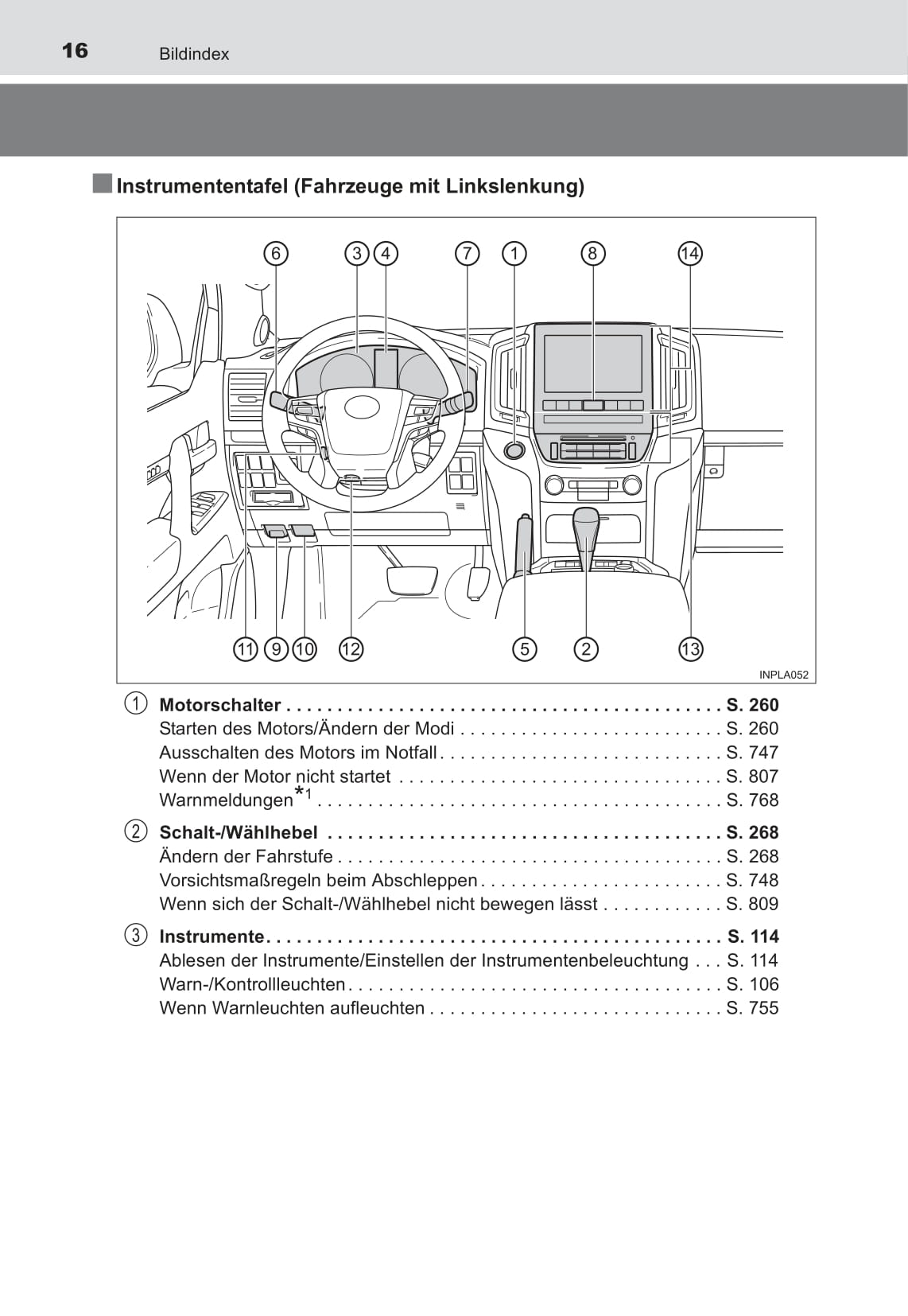 2015-2017 Toyota Land Cruiser Bedienungsanleitung | Deutsch