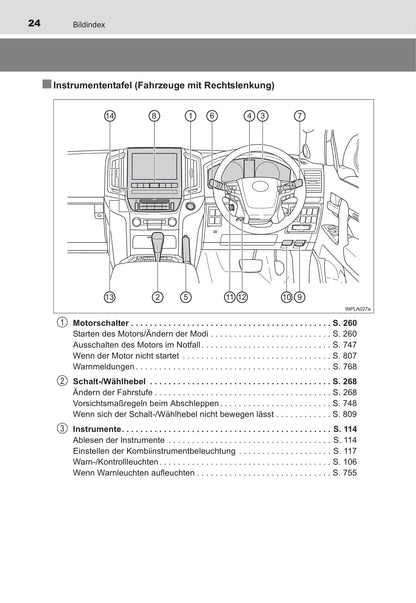 2015-2017 Toyota Land Cruiser Bedienungsanleitung | Deutsch