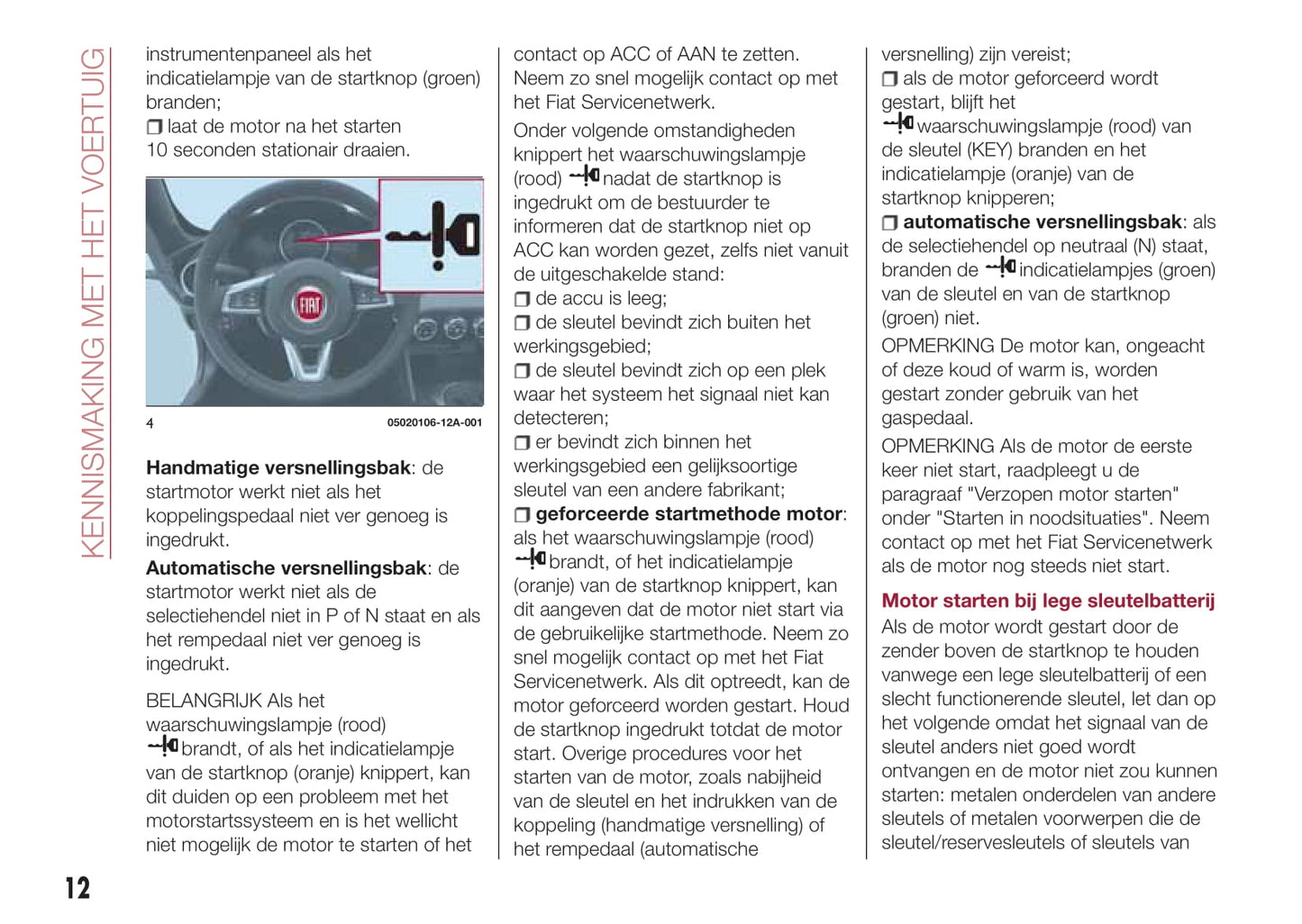 2016-2017 Fiat 124 Spider Bedienungsanleitung | Niederländisch