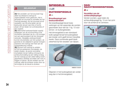 2016-2017 Fiat 124 Spider Owner's Manual | Dutch
