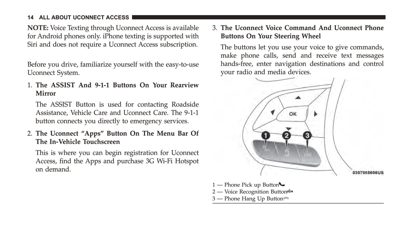 Uconnect 8.4 / 8.4 Nav Supplement Bedienungsanleitung