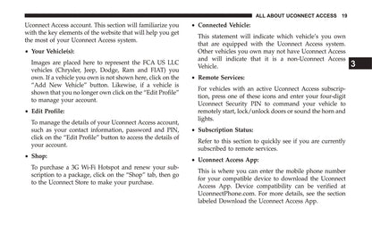 Uconnect 8.4 / 8.4 Nav Supplement Bedienungsanleitung